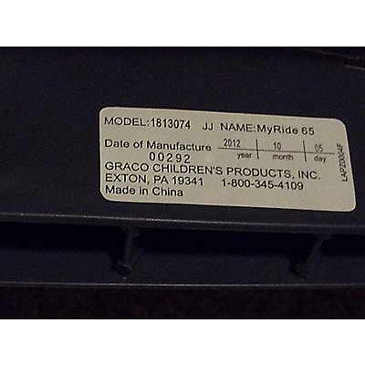 Graco Recall, Graco Car Seat Model Number Search