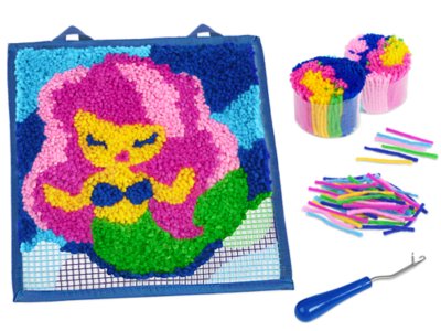 Rainbow Latch Hook Craft Kit