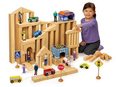 large wooden play blocks