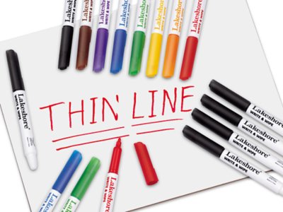My First Washable Markers - Set of 8 at Lakeshore Learning