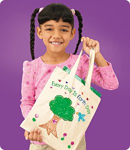 Earth Day Reusable Shopping Bags