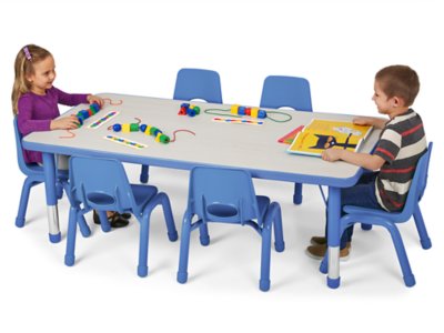 childrens adjustable table and chairs