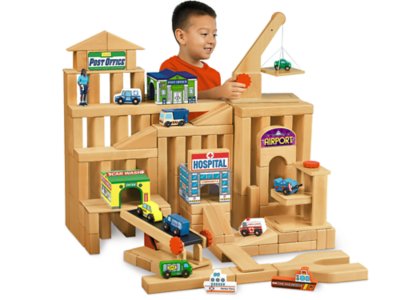 Block Play Community Signs at Lakeshore Learning