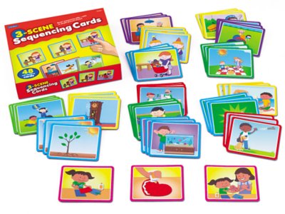 3-Scene Sequencing Cards at Lakeshore Learning