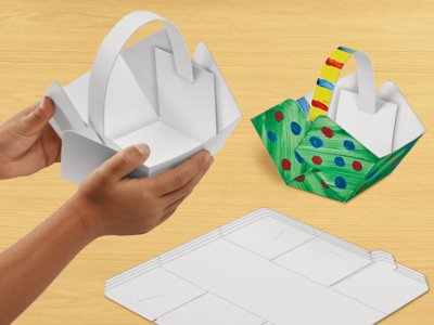 Easy-Fold Baskets Set of 15 at Lakeshore Learning