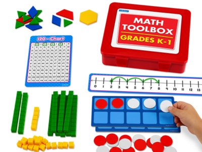 Math Manipulative Toolbox - K‑Gr. 1 at Lakeshore Learning