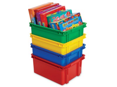 Heavy-Duty Storage Box at Lakeshore Learning