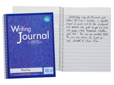 Zaner-Bloser Writing Journal - Gr. 3‑4 at Lakeshore Learning