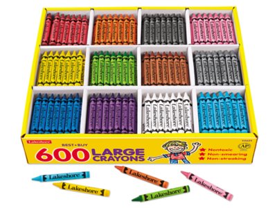 Colorations Large Crayons - 8 Colors, Set of 400 - Yahoo Shopping