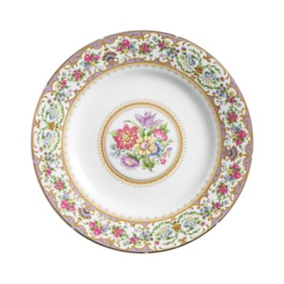 Check out the Fleur Violet Dinner Plate 10.75" for rent