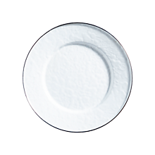 Check out the Tinware Salad and Cake Plate 8.5" White for rent