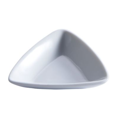 Check out the Tasting Ceramic Triangle Dish 3" for rent