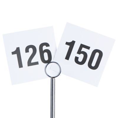 Check out the Printed Table Numbers 126 - 150 for rent