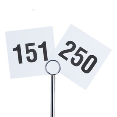 Check out the Printed Table Numbers 151-250 for rent