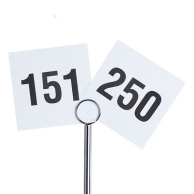 Check out the Printed Table Numbers 151-250 for rent