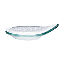 Check out the Tasting Ocean Glass Teardrop Plate 3" for rent