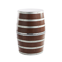 Check out the Barrel Cocktail Table for rent