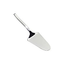 Check out the Stainless Hammered Cake Server for rent
