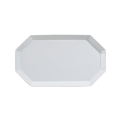 Check out the Ceramic Coupe Tray Octagon 18" x 10.5" for rent