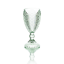 Check out the Essex Sage Tinted Goblet 11 oz. for rent