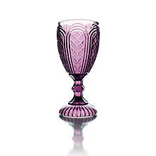 Check out the Essex Amethyst Tinted Goblet 11 oz. for rent