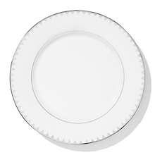Check out the Scallop Rim Platinum Charger 12.25" for rent