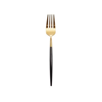 Check out the Ellis Gold and Black Salad/Cake Fork for rent