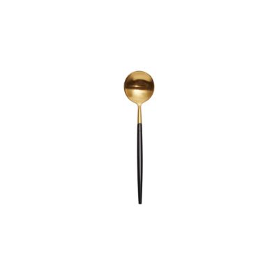 Check out the Ellis Gold and Black Demi/Tasting Spoon for rent