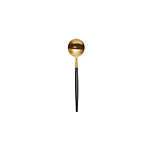 Check out the Ellis Gold and Black Demi/Tasting Spoon for rent