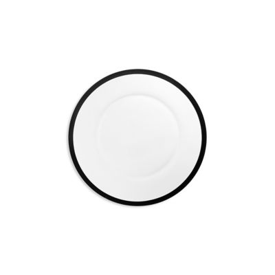 Check out the Spade Black Rim Glass Lunch 8.5" for rent