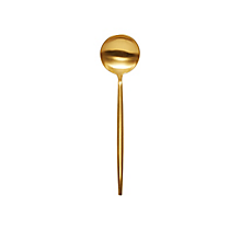 Check out the Ellis Gold Brushed Teaspoon for rent