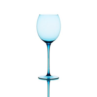 Check out the Era Blue White Wine Glass 12 oz. for rent