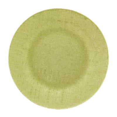 Check out the Stitch Glass Charger 13” Lime Green for rent