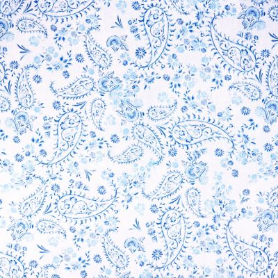 Check out the Blue Cornflower Paisley Print Dinner Napkin for rent