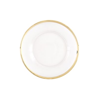 Check out the Spade Gold Rim Glass Dinner 10.25” for rent