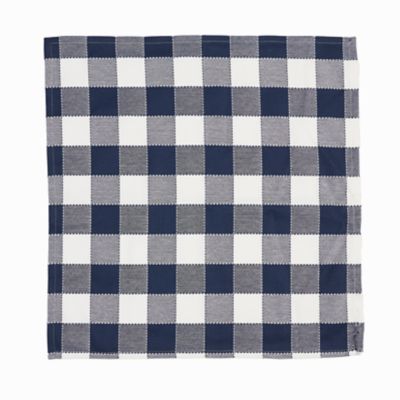 Check out the Classic Check Dinner Napkin Navy for rent