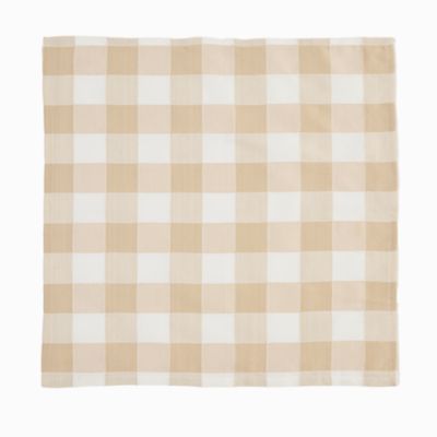 Check out the Classic Check Dinner Napkin Beige for rent