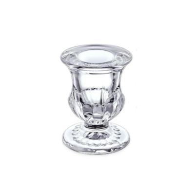 Check out the Taper Candle Holder Glass for rent
