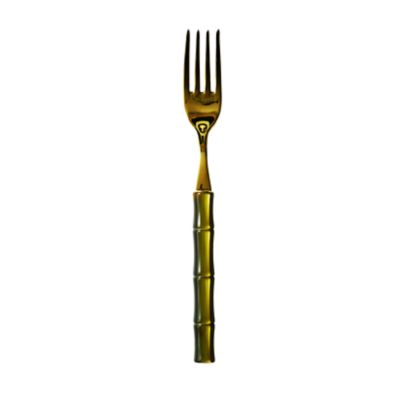 Check out the Bamboo Olive Green Dinner Fork for rent