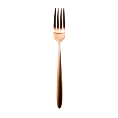 Check out the Muse Brushed Copper Dinner Fork for rent