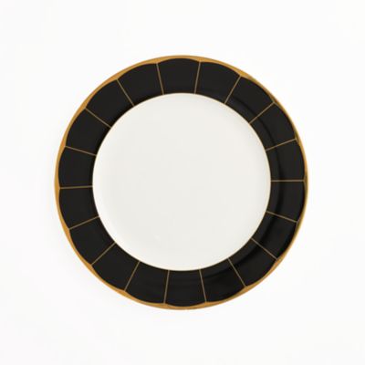 Check out the Imperial Black and Gold Dinner Plate 10.75" for rent