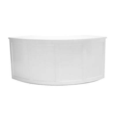 Check out the Windsor Bar 1/4 Round White for rent