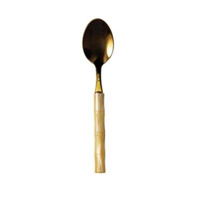 Check out the Bamboo Champagne Gold Soup Spoon for rent
