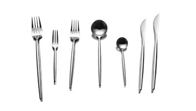 Matte Black Flatware - Elite Tent & Party Rental