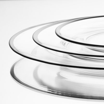 Detail image of Spade Black Rim Glass Collection
