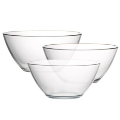 Glass Straight Sided Bowl for Rent in NYC