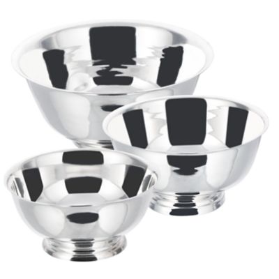 Check out the Silver Round Bowl for rent