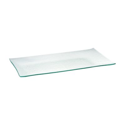 Check out the Glass Ocean Platter Rectangle for rent