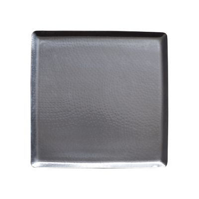Check out the Stainless Brushed Hammered Tray for rent
