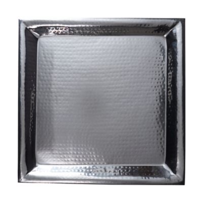 Check out the Stainless Hammered Tray for rent